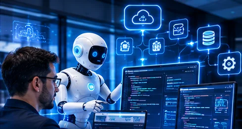 Ilustración del contexto de Integraciones y automatización; no es una captura del producto